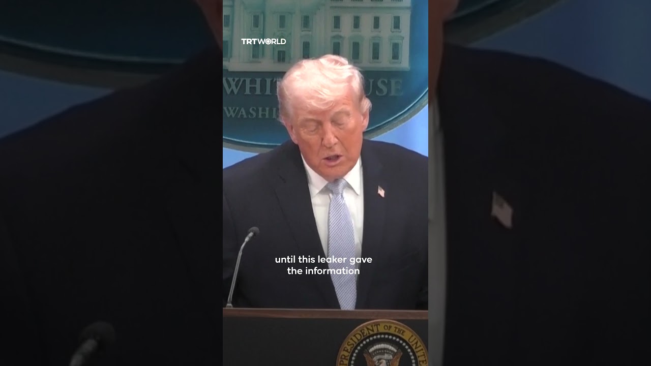 Video | Trump threatens jail for reporter over Iran rescue leak