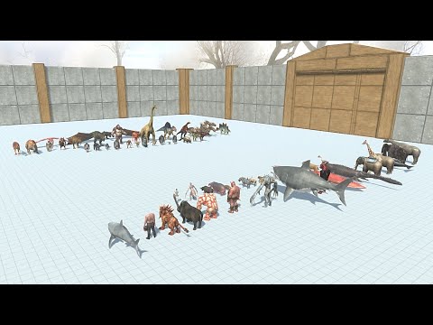 4 vs 4 (Fantasy with Mutant Primates & All Dinosaurs vs Infernal with Aquatic & All Mammals)