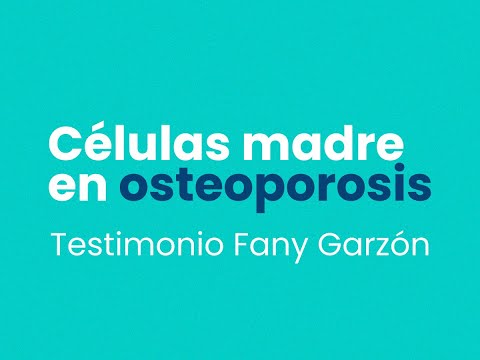 Miniatura de testimonio sobre osteoporosis