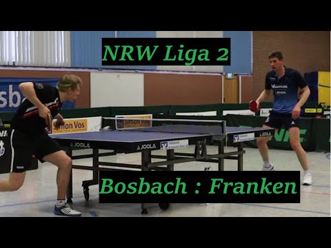NRW-Liga 2 | Sein Letztes Einzel in der NRW Liga  L.Bosbach(2221TTR) : J.Franken(1996TTR)