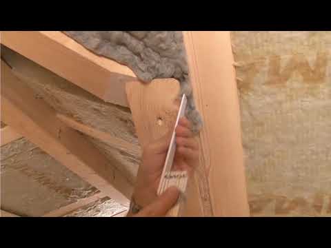 Universal-Stopfwolle für schmale Spalten | ISOVER Quick-Tipp #56