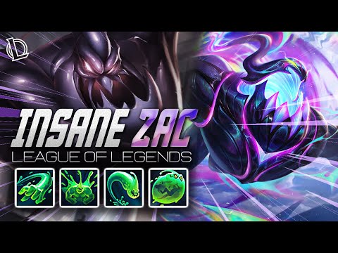 ZAC MONTAGE - INSANE ZAC | Ez LoL Plays [60 FPS]