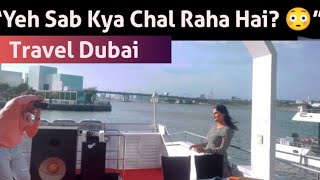 First Time Dubai Dhow Cruise 😍 | Full Tour + Food Review - SA-Production