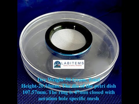 Insect Breeding Dishes -Petri Dish 100mm Dia