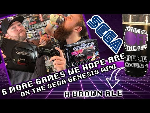5 MORE Games We Hope Are On The Sega Genesis Mini | Gaming Off The Grid
