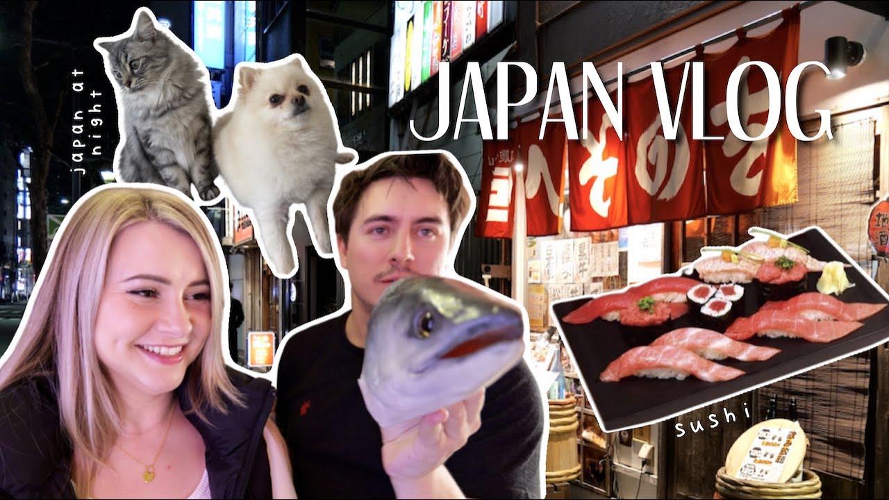 Life in Japan VLOG sushi, leaving sendai, language study