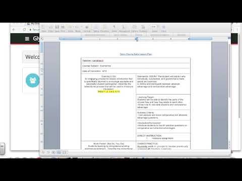 Google Docs Lesson Plan Template For Efficient Teaching