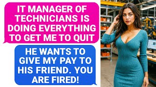 IT Manager of Technicians Is Doing Everything To GET ME TO QUIT & Give My Budget To His Friend r/EP