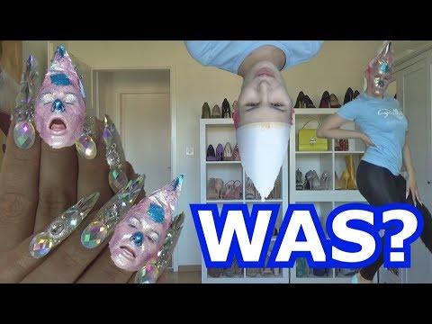 Ich verwandle mich in ein STILETTO NAGEL.