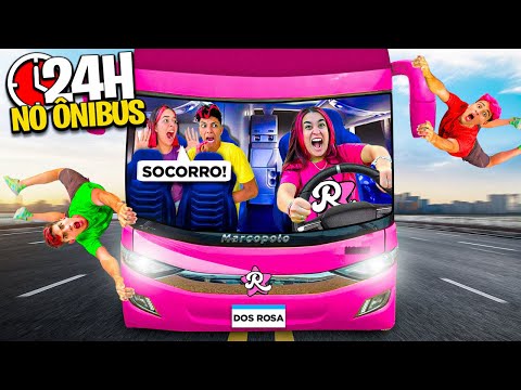 24 HORAS DENTRO DE UM ÔNIBUS *passamos mal