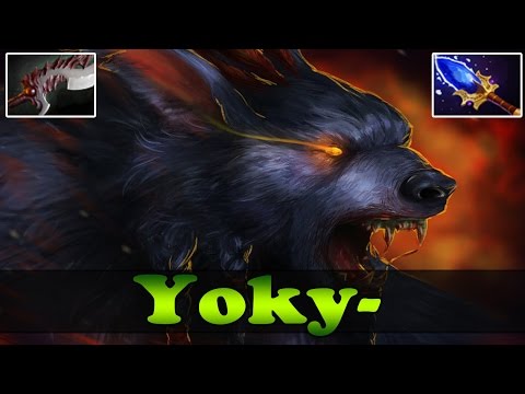 Yoky- 7500 MMR Plays Ursa with Aghanim's scepter - Dota 2