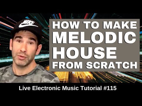 How to make Melodic 🎹 Deep House | Live Electronic Music  Tutorial 115