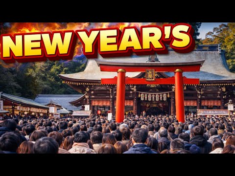 New Year at Shrine 🇯🇵 First Shrine Visit Japan