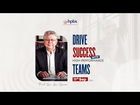 Building High-Performance Teams - LinkedIn Live on 11/09/24