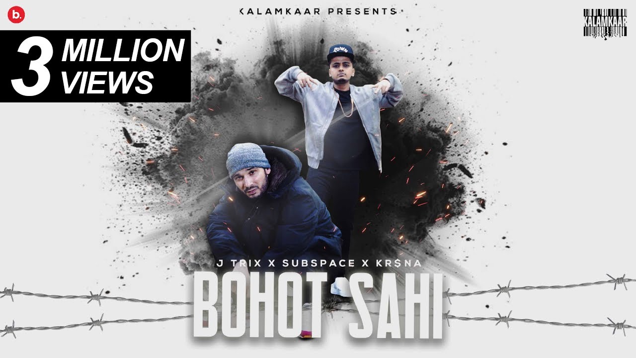 BOHOT SAHI Song Lyrics English (KR$NA)