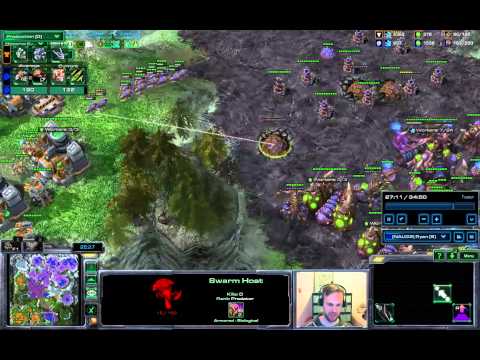 Mass Ravens vs GrandMasters Zerg - Starcraft 2 HotS