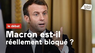 Emmanuel Macron est-il réellement bloqué ?