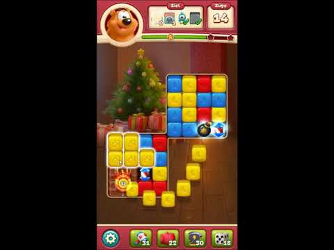 Toon Blast Level 2184 - NO BOOSTERS 🐻🐺🐱 | SKILLGAMING ✔️