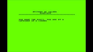 The Mystery of Silver Mountain for the Commodore VIC-20 / Commodore VC-20