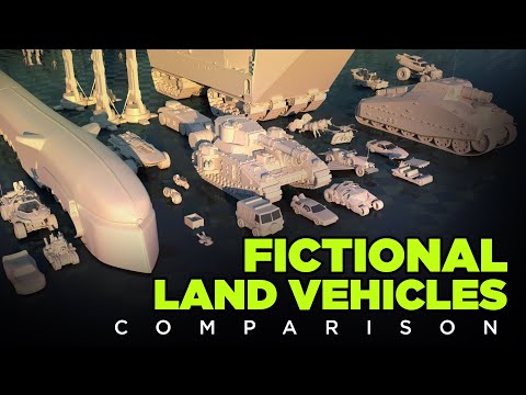 This Video Really Puts Into Perspective The Sizes Of Fictional Land Vehicles In Popular Culture