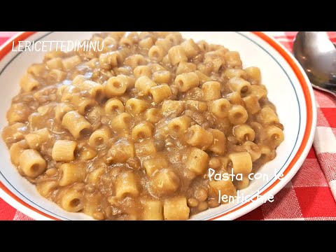 Pasta con le lenticchie