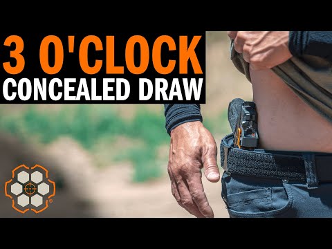 How to Draw a Pistol from the 3 O'Clock Position Concealed