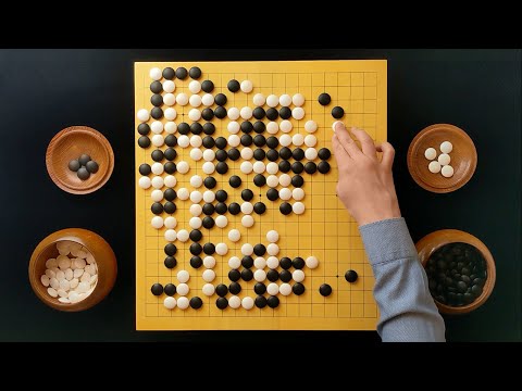 Cho Chikun (W) vs Kato Masao (B) "The Bloody Game" - Go game, ASMR