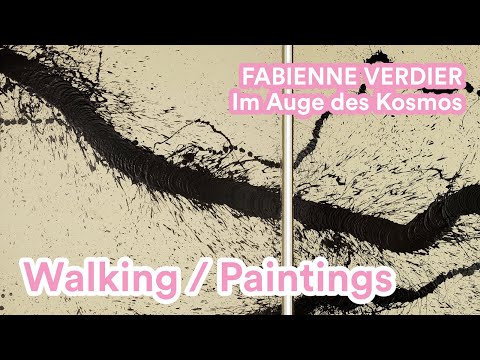#VerdierKosmos - Die "Walking / Paintings" von Fabienne Verdier