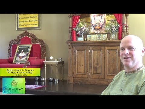 October 2019 Sunday Festival at Hare Krishna Valley