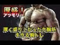 厚盛の大胸筋を作る胸トレ[Chest Workout]
