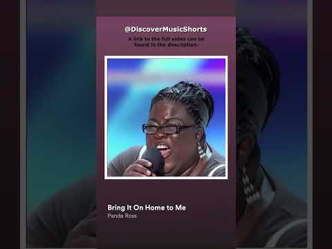 Bring It On Home To Me - Panda Ross - (X Factor USA 2012) - original Sam Cooke 1962, song, music