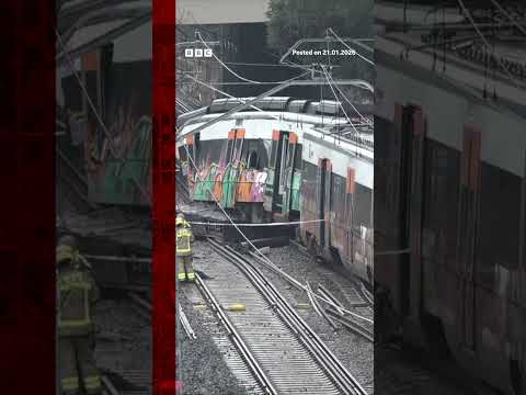 Train driver killed in second deadly Spain rail crash in days. #Spain #Catalonia #BBCNews