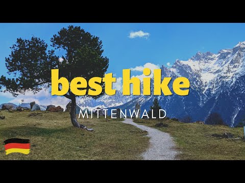 Hiking in the German Alps valley in Mittenwald | Delightful hiking experience!  - Travel Cubed [4K]