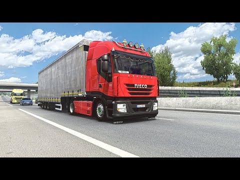Euro Truck Simulator 2 | ETS2 1.47 | Iveco Stralis AS2 Low Deck | Lyon (F) to L'Ile-Rousse (F)