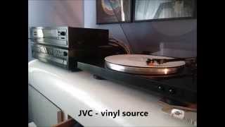 JVC RX-150 vs. Sony STR-D315 stereo receivers with phono ins comparison