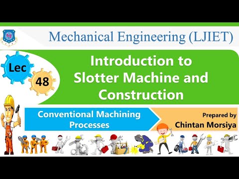 L 01 Machine tool and machining processes | Conventional Machining Processes | Mechanical