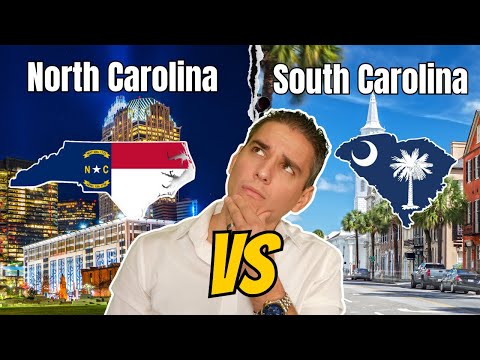 North Carolina VS South Carolina? Watch This BEFORE Moving to The Carolinas 2025