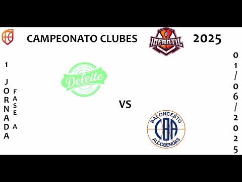 DELEITE BALONCESTO TREBOADA - FUNDAL ALCOBENDAS A #1 FA CEIF CAMPEONATO CLUBES INFANTIL 2025 #basket