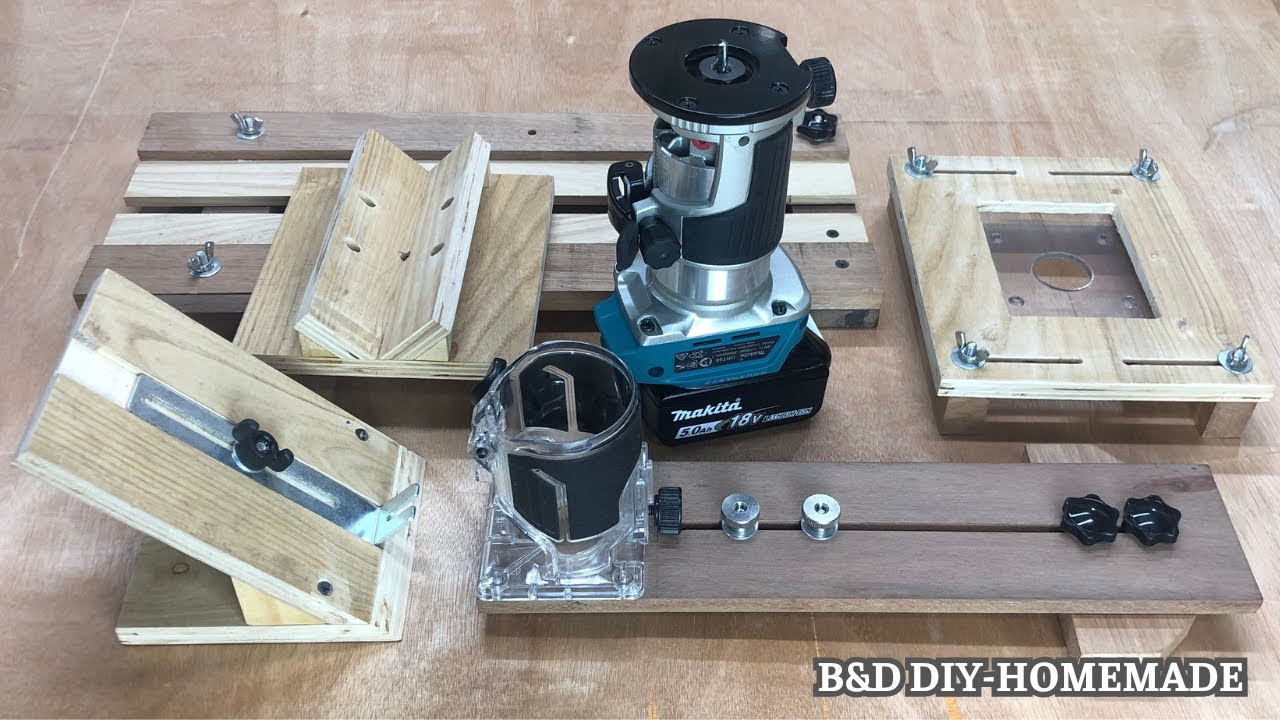 5 Jigs and Simple Trim Router Hacks | DIY Woodworking ..!