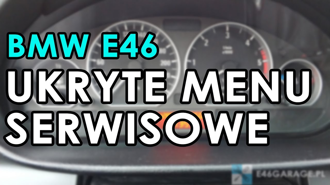 BMW E46 UKRYTE MENU SERWISOWE OBC UKRYTE FUNKCJE JAK WŁĄCZYĆ JAK WEJŚĆ PORADNIK