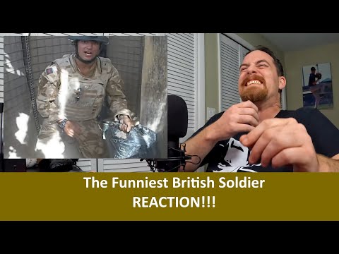 American Reacts THE MOST FUNNIEST BRITISH SOLDIER Reaction