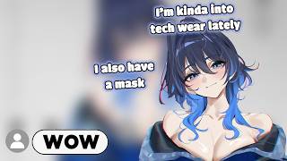 Kronii and her masks after seeing Pragmata outfits【Hololive Clip】