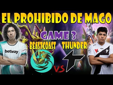 THUNDER AWAKEN vs BEASTCOAST (GAME 3) ESL One Malaysia 2022 South America: Closed Qualifier FINAL