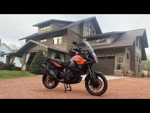 KTM 1290 Super Adventure Exhaust Sound, Akrapovic slip on/Arrow decat(no db killers)see description.