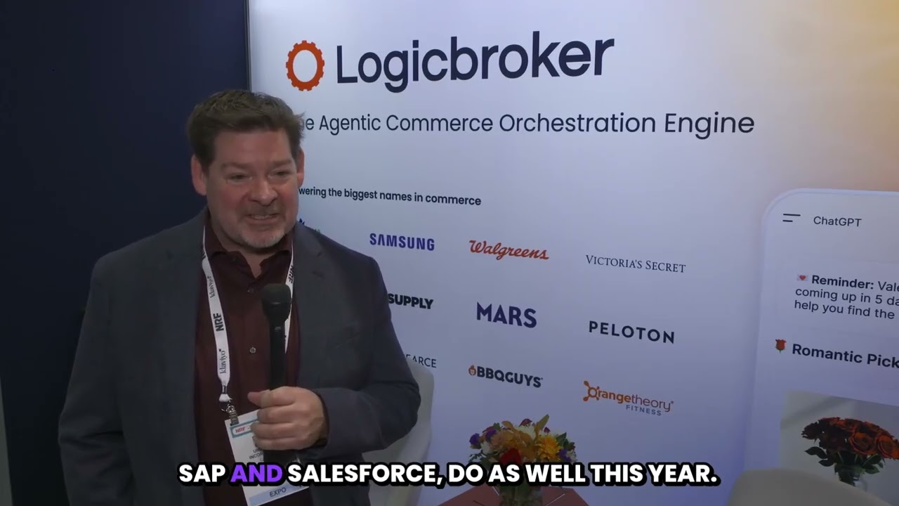 Brent Liberty of Tidal Commerce Talks AI at NRF 2026 | Logicbroker