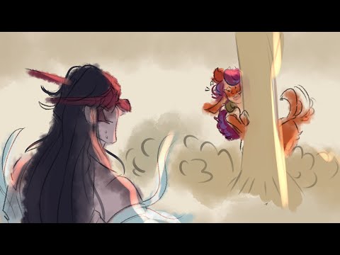 I met/found the strangest human/spirit | Lillia & Yone