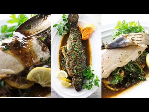 Whole Rainbow Trout Recipe with Soy-Citrus