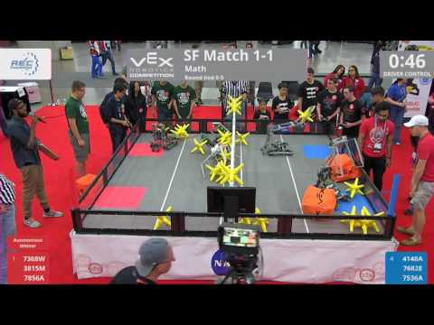 2017 VRC Math SF1-1 - 7368W 3815M 7856A vs 4148A 7682E 7536A - 9 to 40