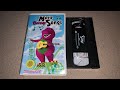 Opening And Closing To More Barney Songs 1999 VHS