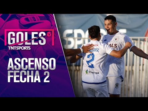 Todos los GOLES | Campeonato Ascenso 2024 - FECHA 2 ⚽